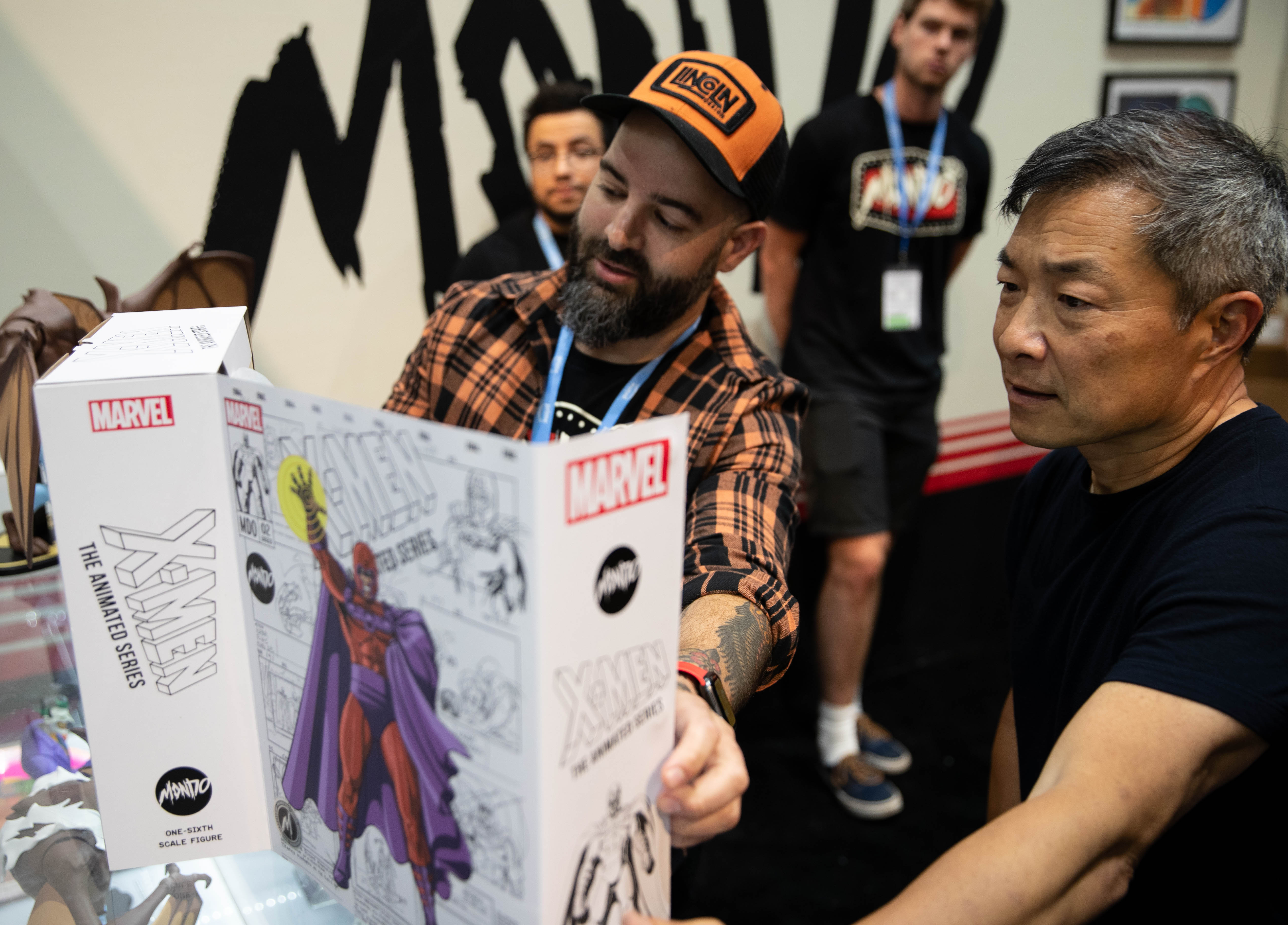 Legendary comic book artist, Jim Lee, stops by Mondo during SDCC 2023.